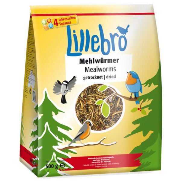 Lillebro Dried Mealworms-Alifant Food Supply