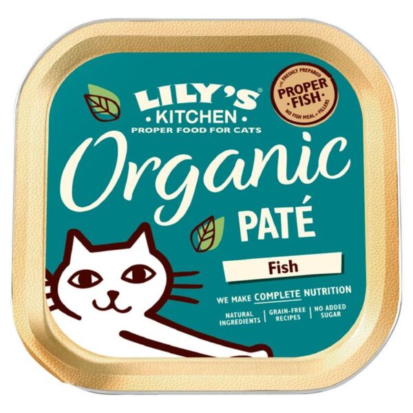 Lily's Kitchen Organic Fish Dinner for Cats-Alifant Food Supplier