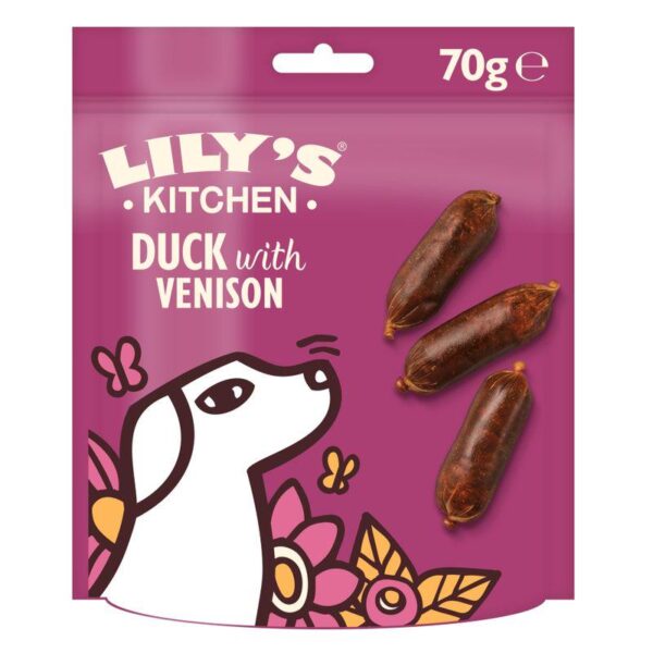 Lily's Kitchen Scrumptious Duck with Venison Sausages-Alifant Food Supply