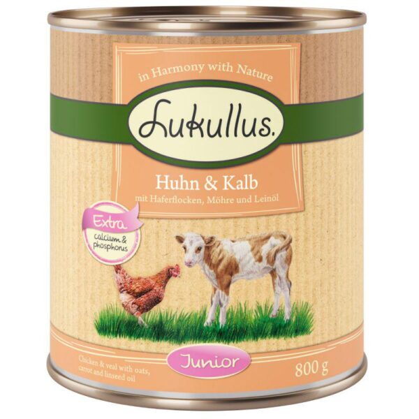 Lukullus Junior Chicken & Veal-Alifant Foood Supply