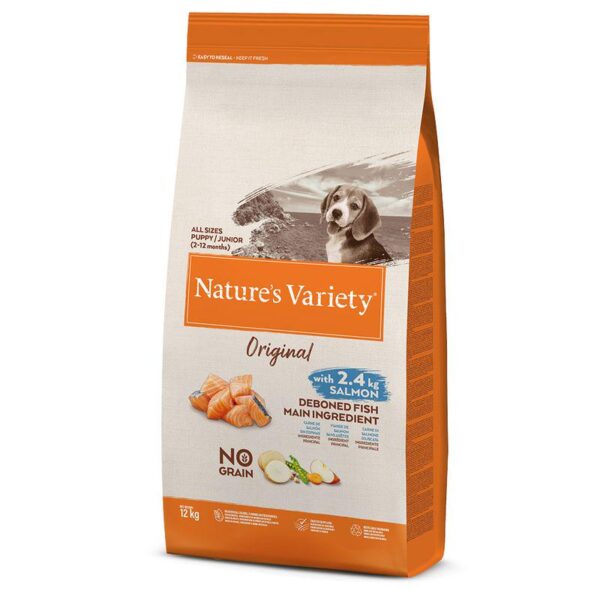 Nature's Variety Original No Grain Junior - Salmon-Alifant Food Supply