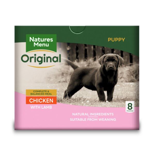 Natures Menu Original Pouches Puppy Chicken with Lamb-Alifant Food Supply