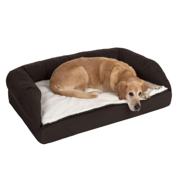 Orthopaedic Dog Bed - Brown / Beige-Alifant Food Supply