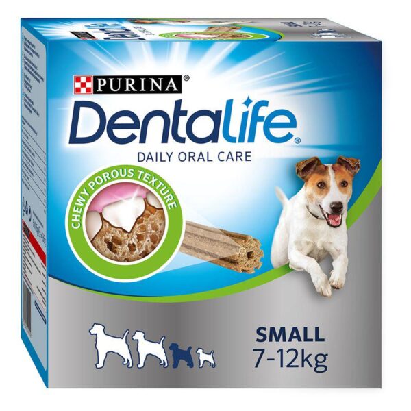 PURINA Dentalife Daily Dental Care Snacks for Small Breed Dogs (7-12kg)-Alifant Food Supply
