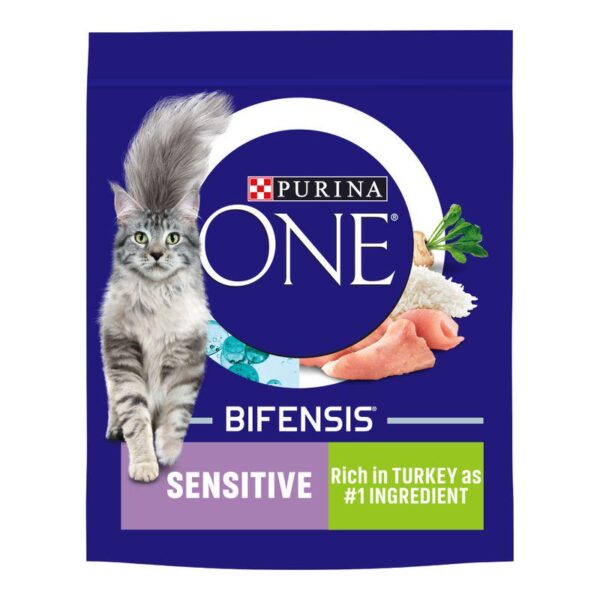 PURINA ONE Sensitive Adult Turkey and Rice Dry Cat Food-Alifant Food Supply