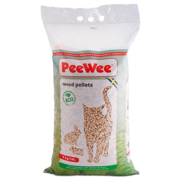 PeeWee Wood Pellets Cat Litter-Alifant Food Supply