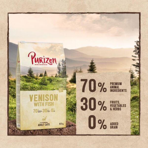 Purizon Adult Grain-Free Venison with Fish-Alifant Food Supply