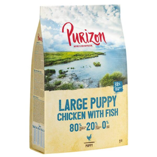 Purizon Puppy Large Breed Dog – Grain-Free Chicken & Fish-Alifant Food Supply