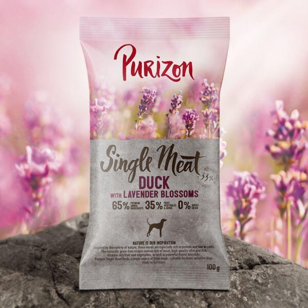 Purizon Single Meat Adult Dog – Grain-Free Duck with Lavender Blossoms-Alifant food Supply