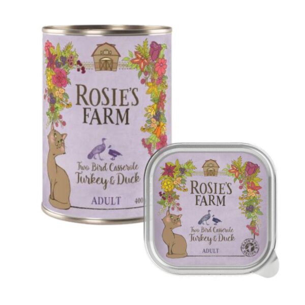 Rosie's Farm Adult Two Bird Casserole with Turkey and Duck-Alifant Food Supply