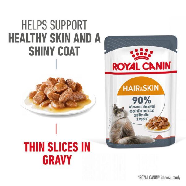 Royal Canin Hair & Skin Care in Gravy-Alifant Food Supply