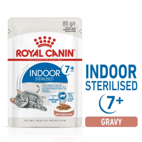 Royal Canin Indoor Sterilised 7+ in Gravy-Alifant supplier