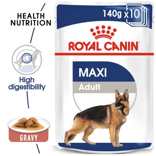 Royal Canin Maxi Adult in Gravy-Alifant Food Supplier
