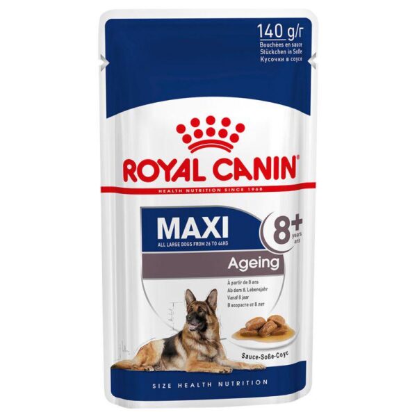 Royal Canin Maxi Ageing 8+ in Gravy-Alifant Food Supplier