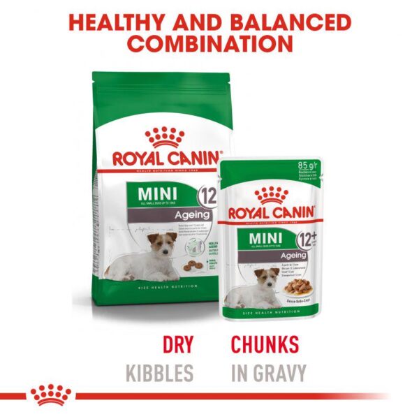 Royal Canin Mini Ageing 12+ in Gravy-Alifant Food Supplier