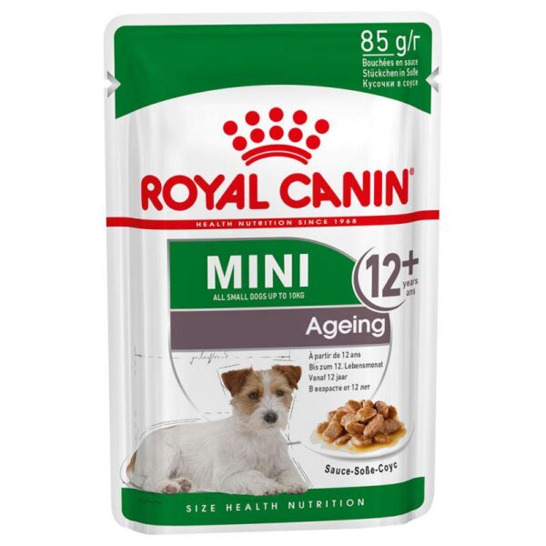 Royal Canin Mini Ageing 12+ in Gravy-Alifant Food Supplier