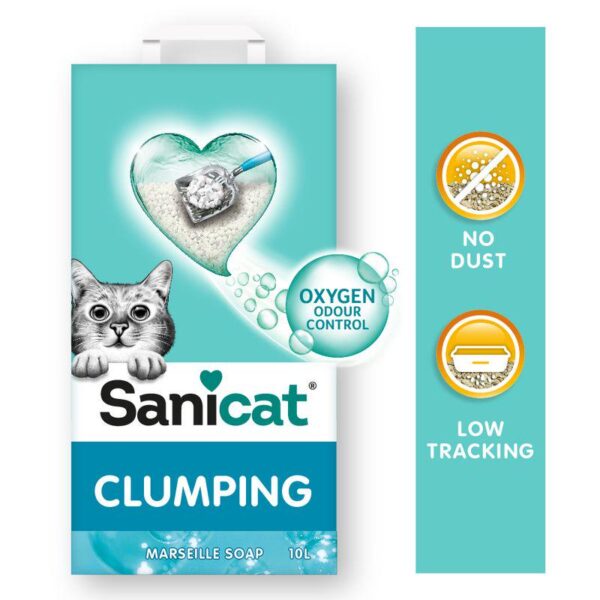 Sanicat Marseille Soap Clumping Cat Litter-Alifant Food Supply
