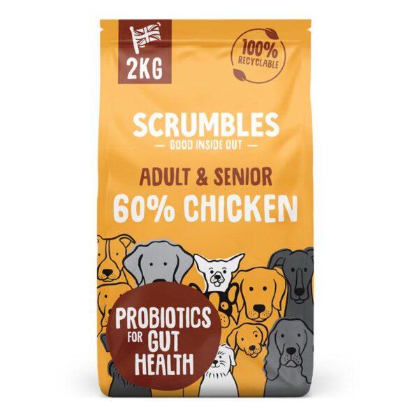 Scrumbles Adult and Senior Chicken Dry Dog Food-Alifant food Supply