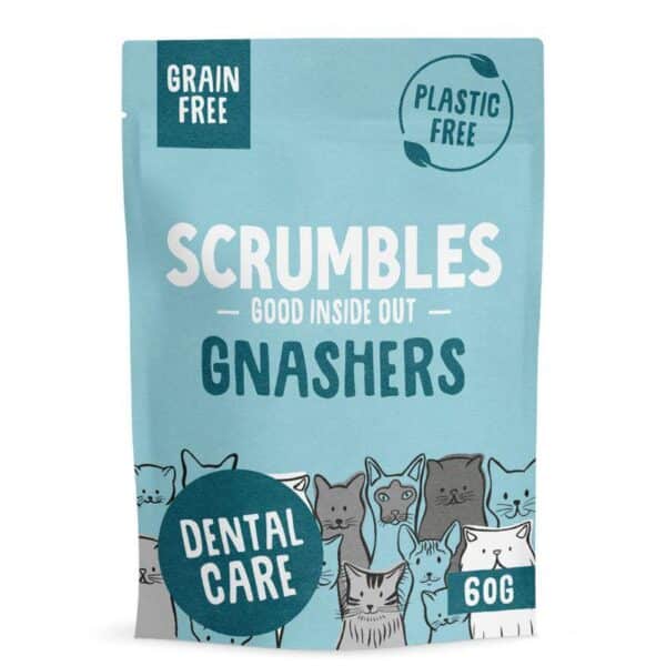 Scrumbles Gnashers Dental Cat Treats-Alifant Food Supply