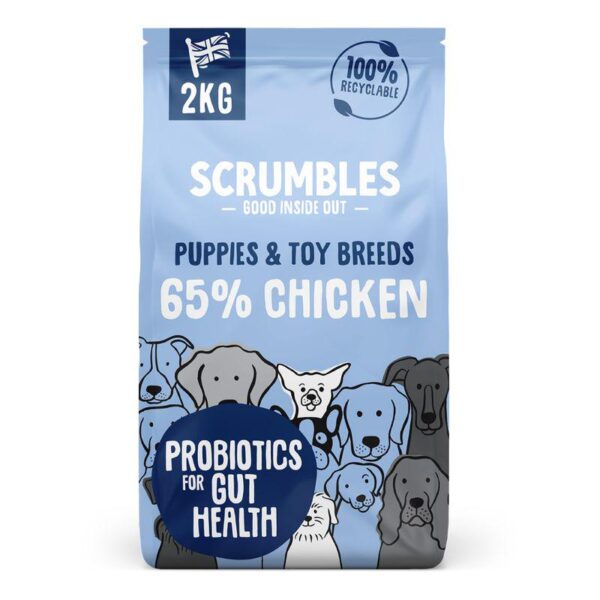 Scrumbles Puppies & Toys Chicken Dry Dog Food-Alifant Food Supply