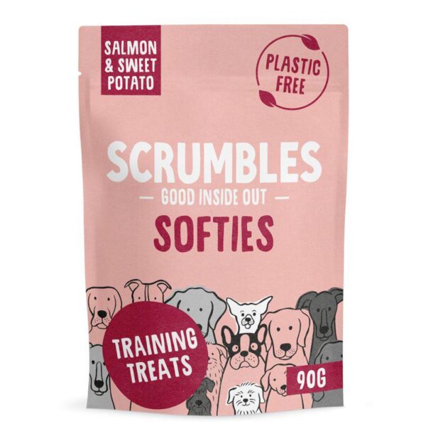 Scrumbles Softies Training Treats - Salmon & Sweet Potato-Alifant Food Supply