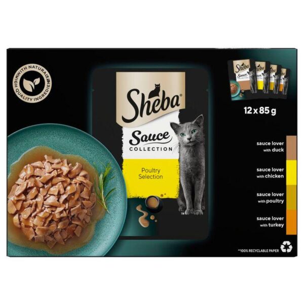 Sheba Pouches Fine Flakes 48 x 85g-Alifant Food Supplier