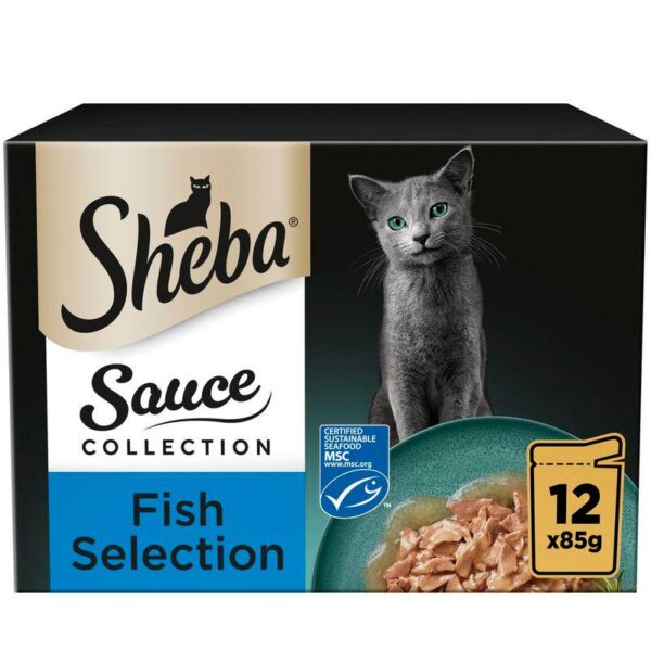 Sheba Pouches Fine Flakes 48 x 85g-Alifant Food Supplier