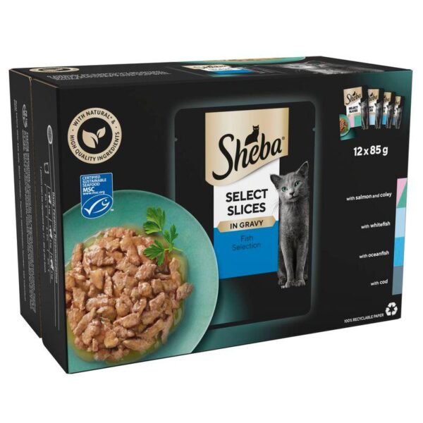 Sheba Pouches Select Slices 12 x 85g-Alifant Food Supply