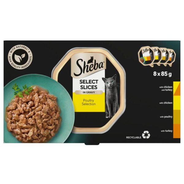 Sheba Select Slices Mixed Pack Trays-Alifant Food Supplier