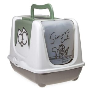 Simon's Cat Hooded Filter Litter Tray- Alifant Food Supply