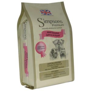 Simpsons Premium Sensitive Adult Dog - Salmon & Potato-Alifant Food Supplier