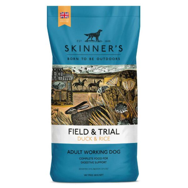 Skinner’s Field & Trial Adult Duck & Rice Dry Dog Food-Alifant Food Supply