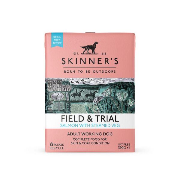 Skinner's Field & Trial Adult Salmon with Steamed Veg - Alifant Food Supplier