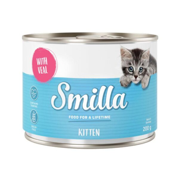 Smilla Kitten 6 x 200g-Alifant Food Supply