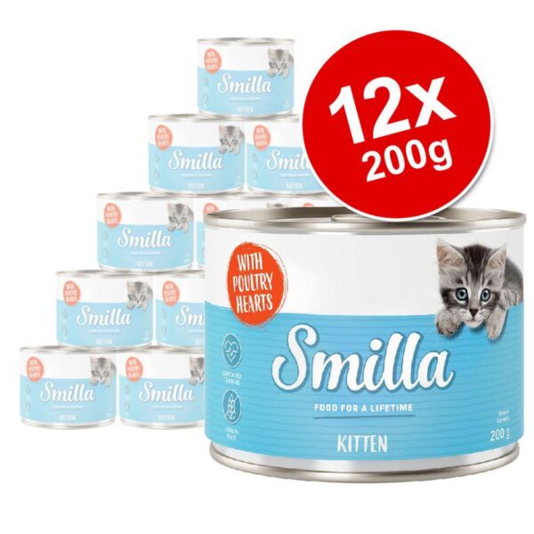 Smilla Kitten Saver Pack 12 x 200g-Alifant Food Supply