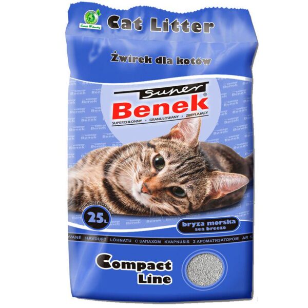 Super Benek Compact Sea Breeze Scented Cat Litter-Alifant supplier