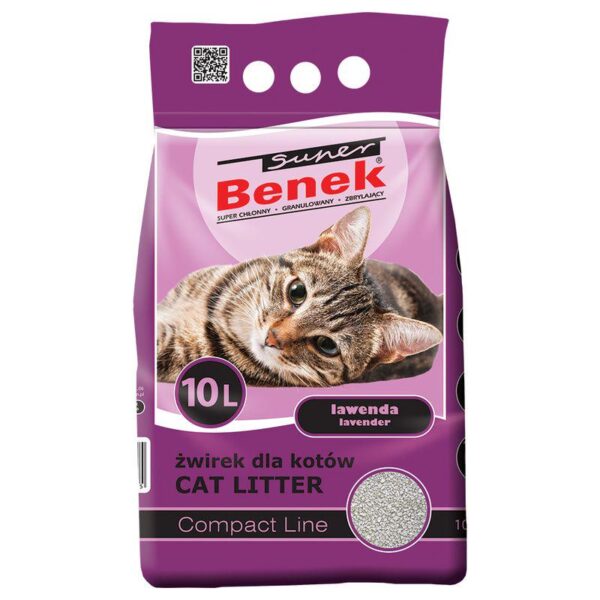 Super Benek Compact Lavender Cat Litter-Alifant food Supply