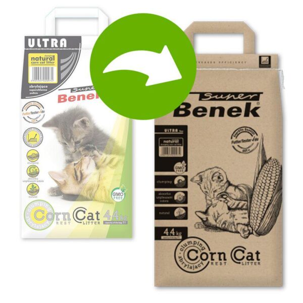 Super Benek Corn Ultra Natural Cat Litter-Alifant Food Supply