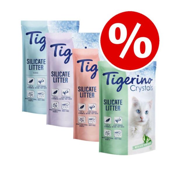 Tigerino Crystals Cat Litter Mixed Trial Pack-Alifant Food Supply