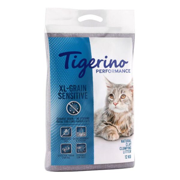 Tigerino Performance XL-Grain Cat Litter – Sensitive (Unscented)-Alifant Food Supply