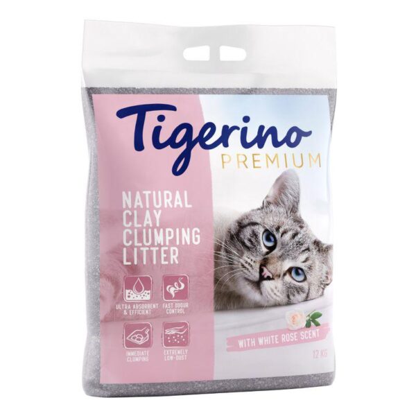 Tigerino Premium Cat Litter – White Rose Scent-Alifant Food Supply