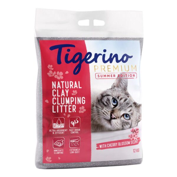 Tigerino Premium Cat Litter Limited Summer Edition – Cherry Blossom Scent-Alifant Food Supply