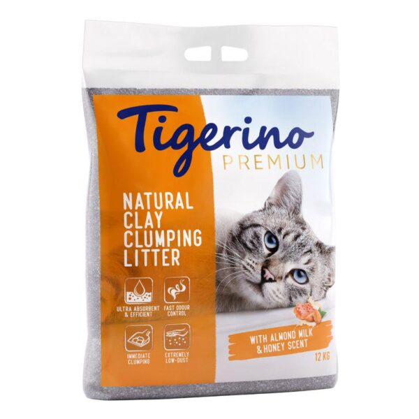 Tigerino Premium Cat Litter – Almond Milk & Honey Scent-Alifant Food Supply