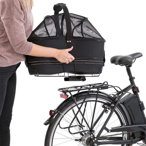 Trixie Friends on Tour Black Bicycle Bag - Alifant Food Supplier