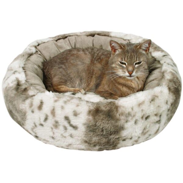 Trixie Plush Cat Bed Leika - Beige-Alifant Food Supply