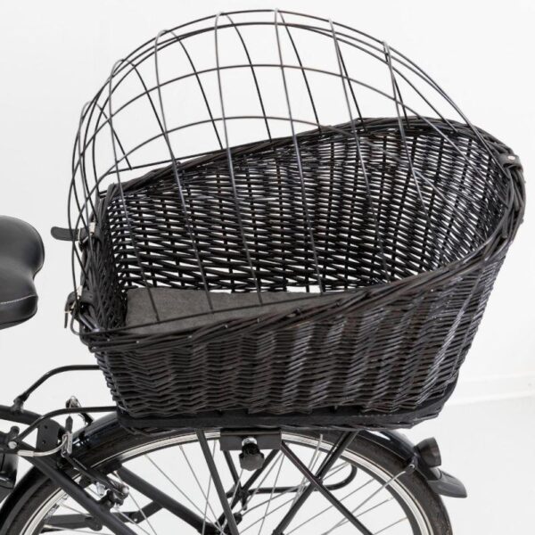 Trixie Rear-Mounted Black Bicycle Basket-Alifant supplier