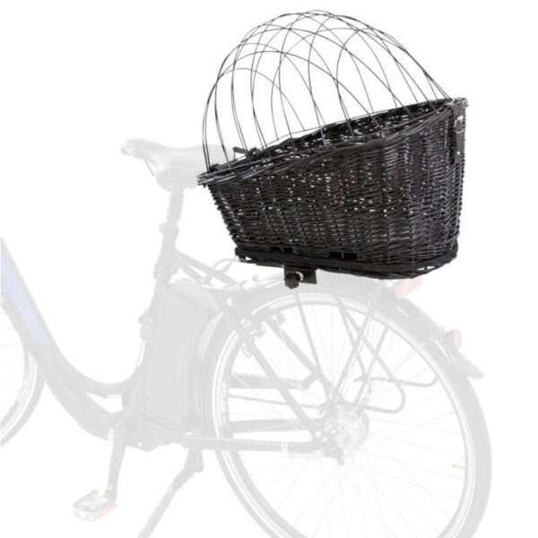 Trixie Rear-Mounted Black Bicycle Basket-Alifant supplier