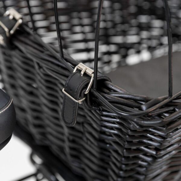 Trixie Rear-Mounted Black Bicycle Basket-Alifant supplier