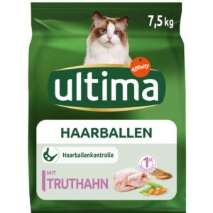 Ultima Hairball Control - Turkey & Rice -Alifant Food Supply