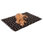 Vetbed® Isobed SL Paw Pet Blanket - Black / Grey- Alifant Food Supply